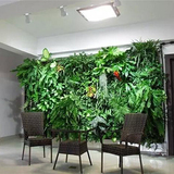招待浅谈室仿真植物墙