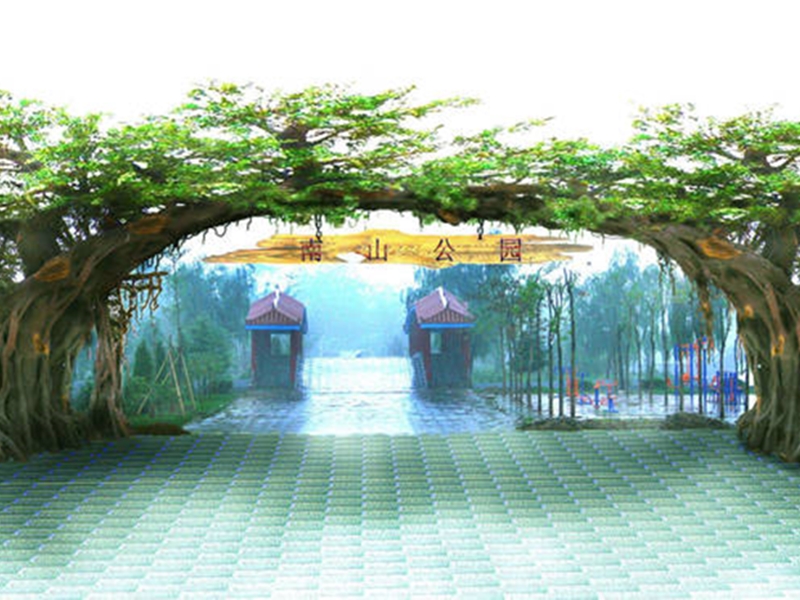 仿真榕树大门 仿真榕树大门