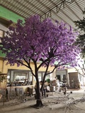 仿真紫色櫻花樹