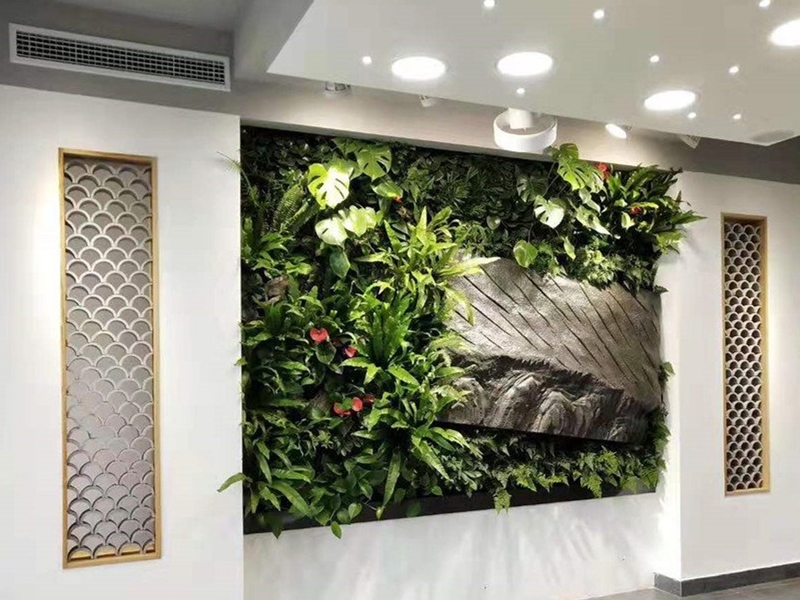 仿真植物墙效果图