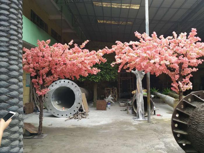 仿真樱花树工厂