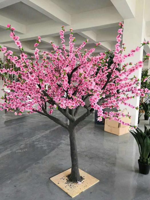 仿真桃花树造型